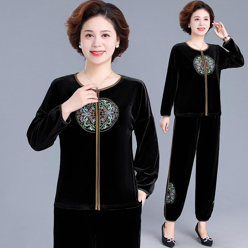 H89套装牛仔蓝黑色拿货价108元尺码XL-5XL108.00夏洛芬网批H89 女装外套货源批发 夏洛芬网批95215女装一件代发