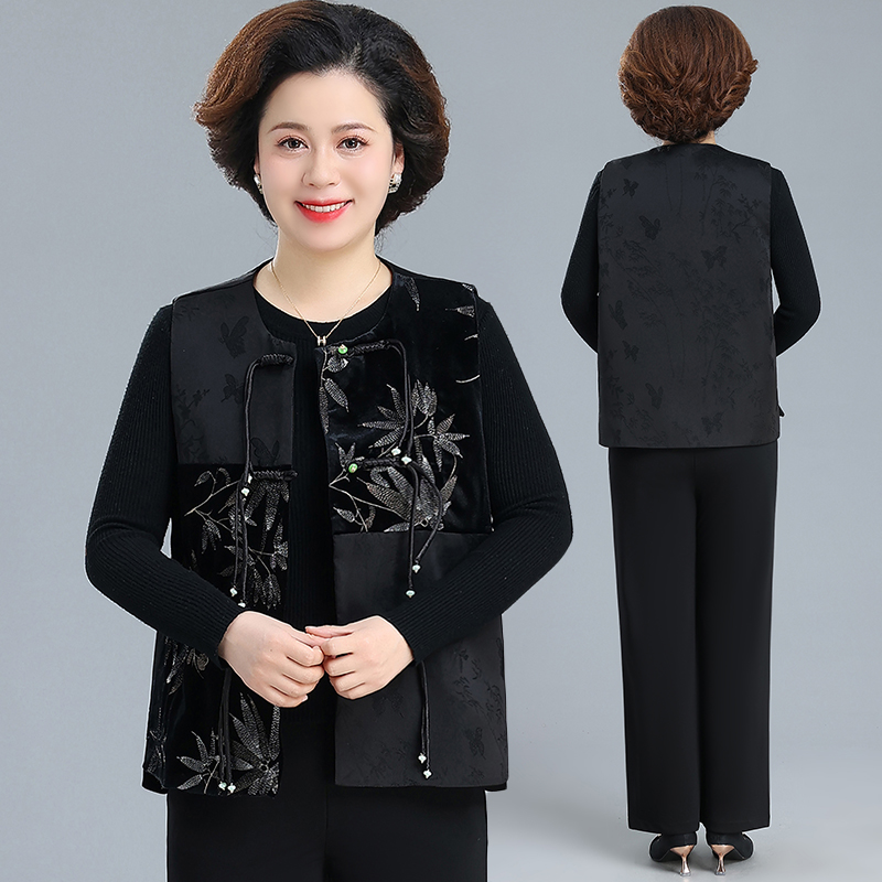 H89套装牛仔蓝黑色拿货价108元尺码XL-5XL108.00夏洛芬网批H89 女装其他货源批发 夏洛芬网批62207女装一件代发