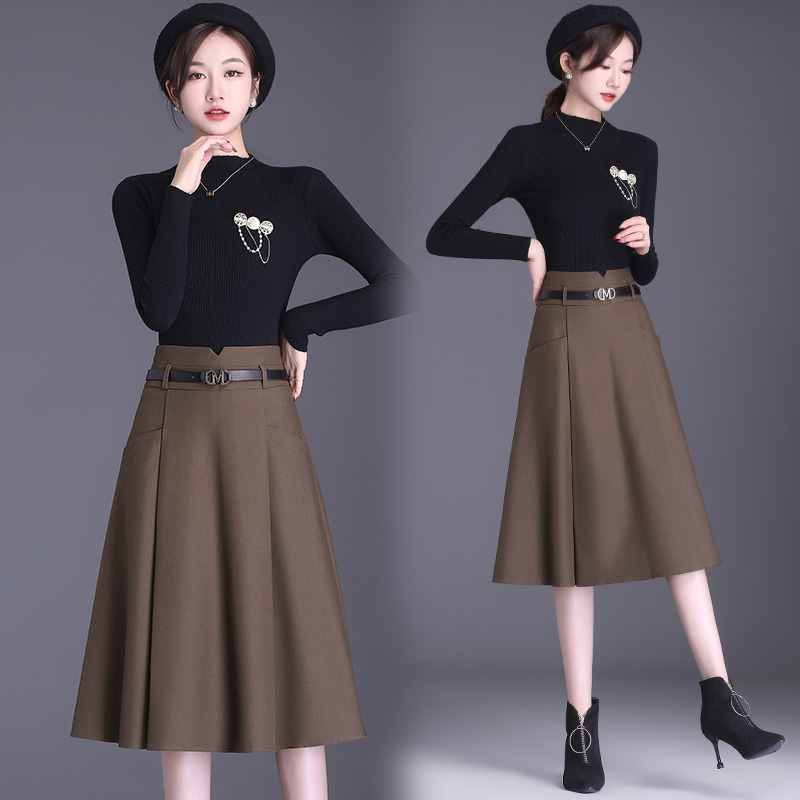 38.00露黛妮思CU-166899-9686 女装半身裙货源批发 露黛妮思7711女装一件代发
