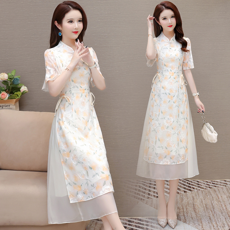 185.00一鸣网批CU-169858-YM-GW10 女装连衣裙货源批发 一鸣网批YM-YM3546女装一件代发