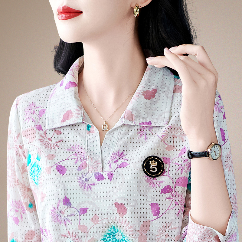 套装55.00鑫源鸿CU-168197-01 女装长袖T恤/polo衫货源批发 鑫源鸿33066女装一件代发